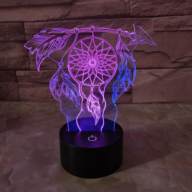 Dream 3D visual night light