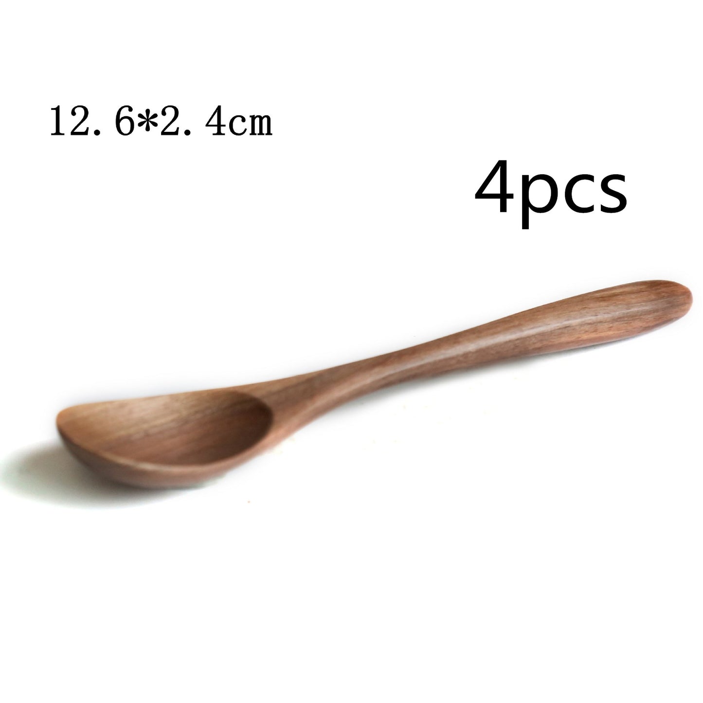 Black walnut cutlery spoon