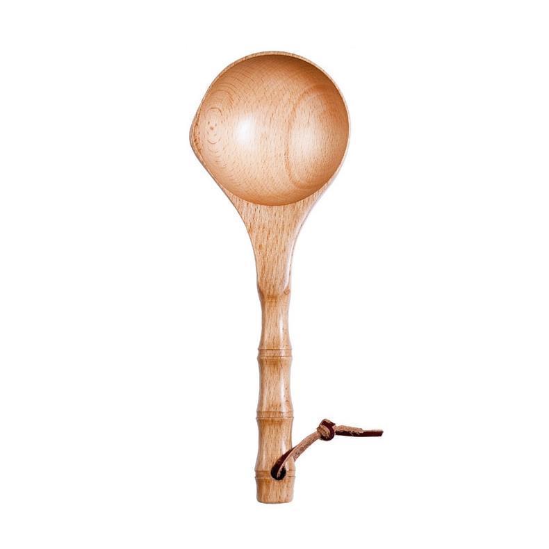 Handle beech wood spoon