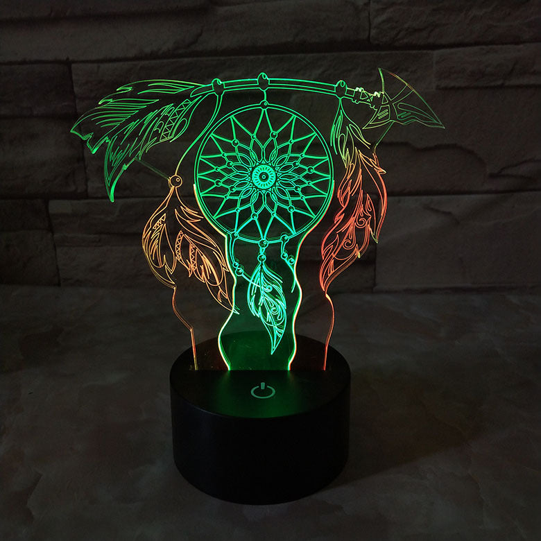 Dream 3D visual night light