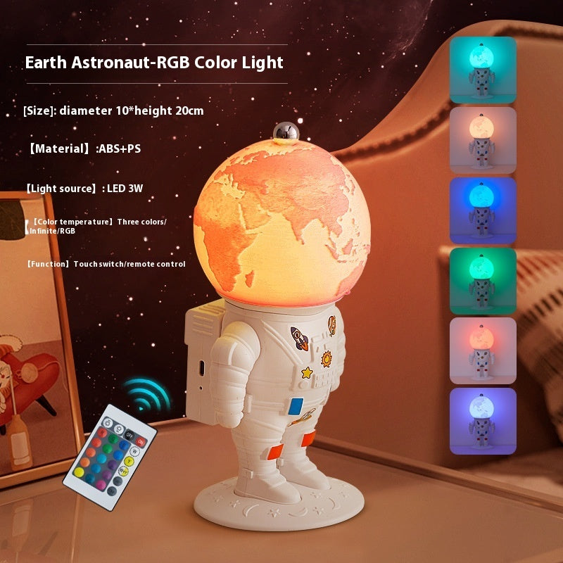 Charging Astronaut Small Night Lamp