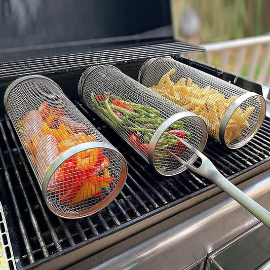 Outdoor Grill Spits & Baskets