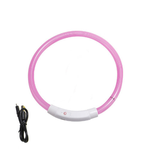 LED Luminous Silicone Collar Pet Collar