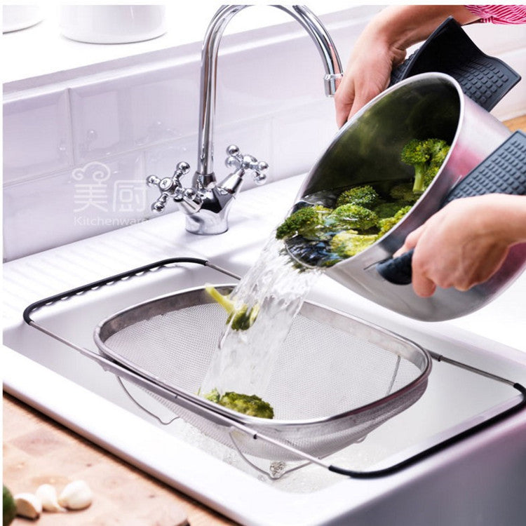 Kitchen Telescopic Drain Basket