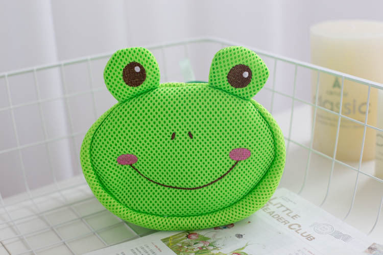 Cartoon mesh bra washing bag