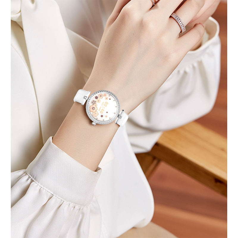 Female Intelligence Bluetooth Calling Health Monitoring Watch