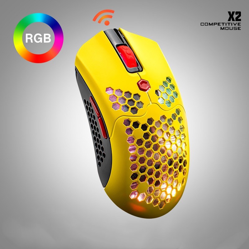 Wolf X2 wireless mouse RGB