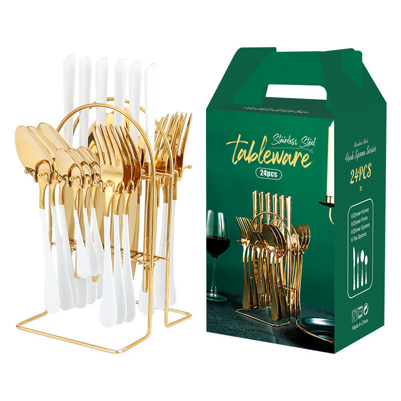 Cutlery Set With Storage Rack Dishwasher