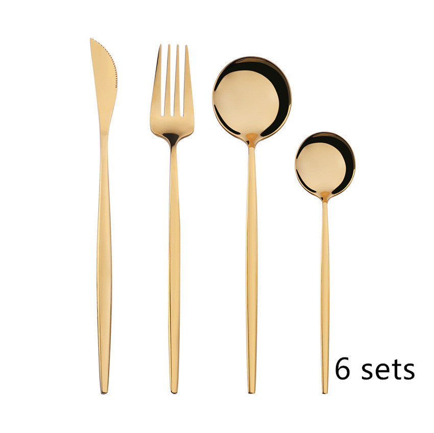 stainless steel spoon set