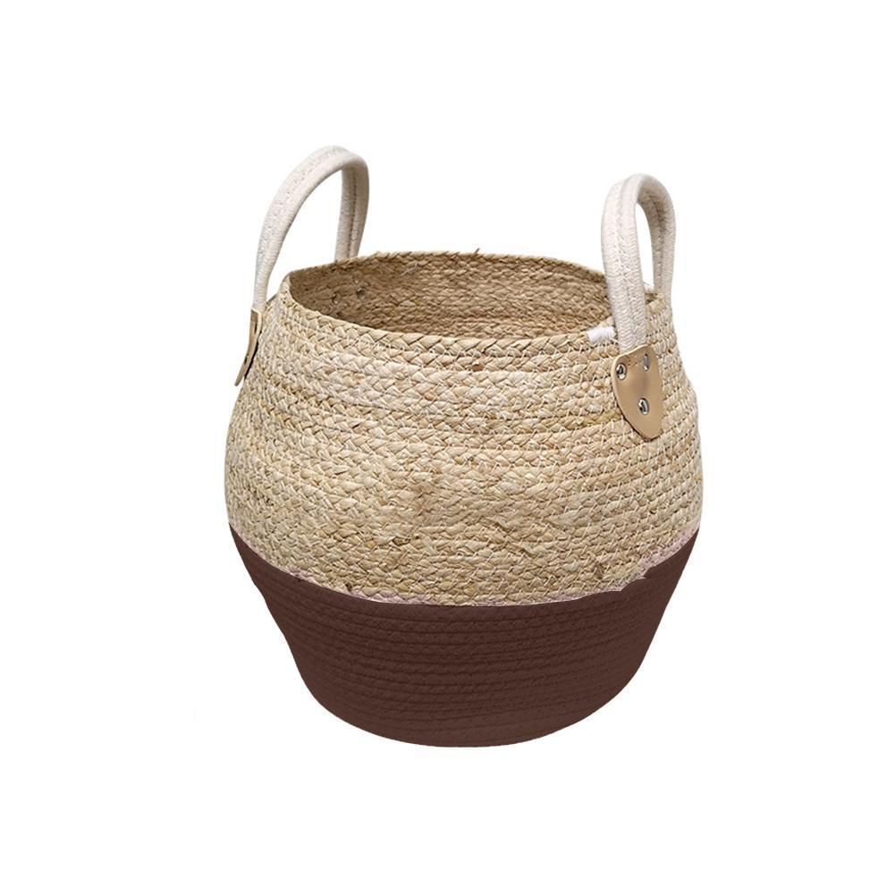 Straw storage basket