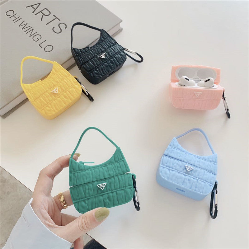 Cute small shoulder bag earphone protective cover