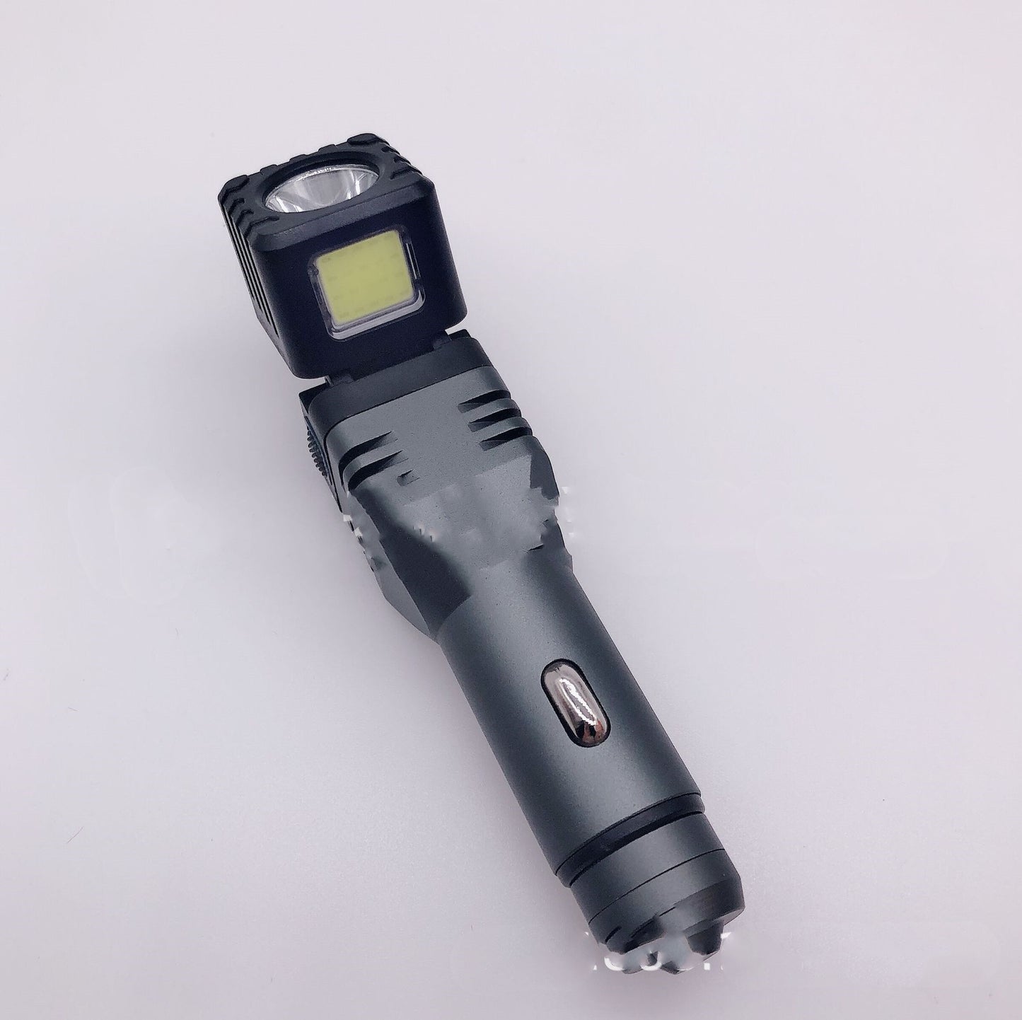 Foldable car rechargeable flashlight