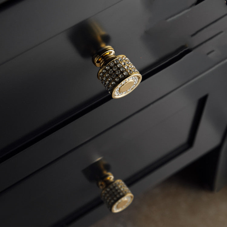 Cabinet Door Diamond Handle Single Hole Drawer Wardrobe Door Handle