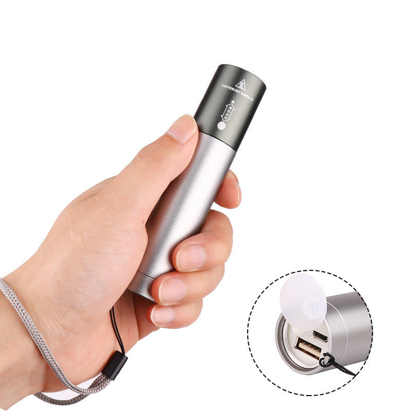 USB rechargeable emergency flashlight