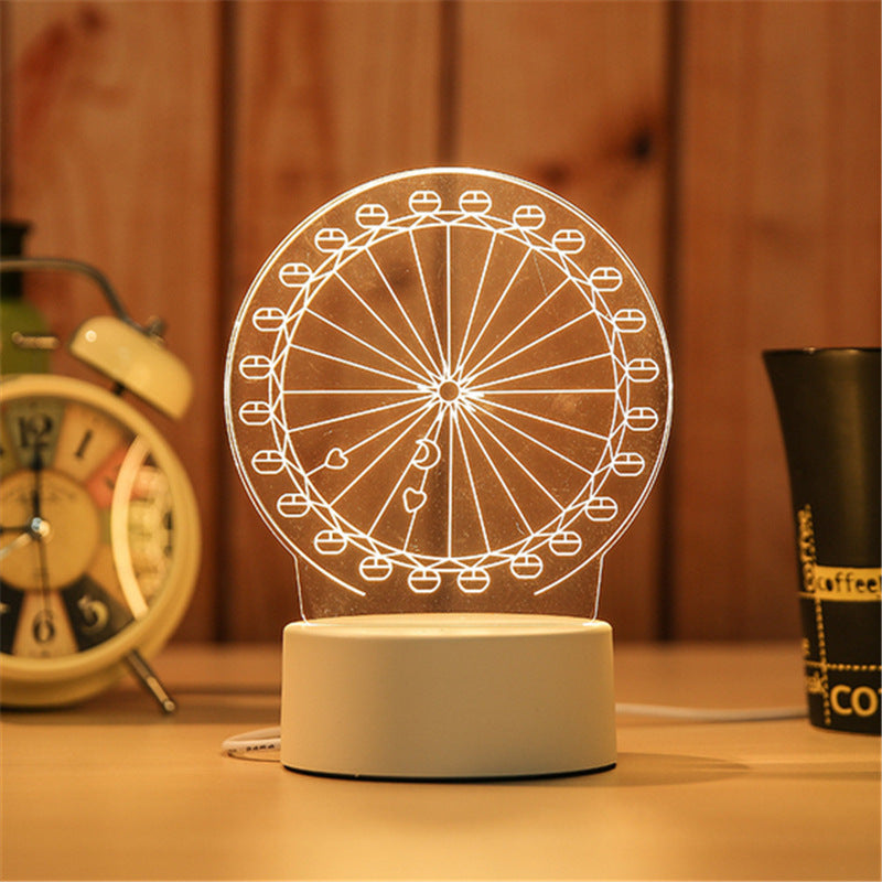 bedside creative night light