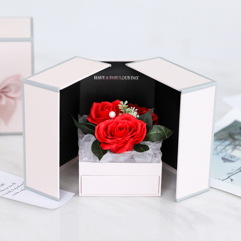 Coffret Cadeau Bijoux Roses