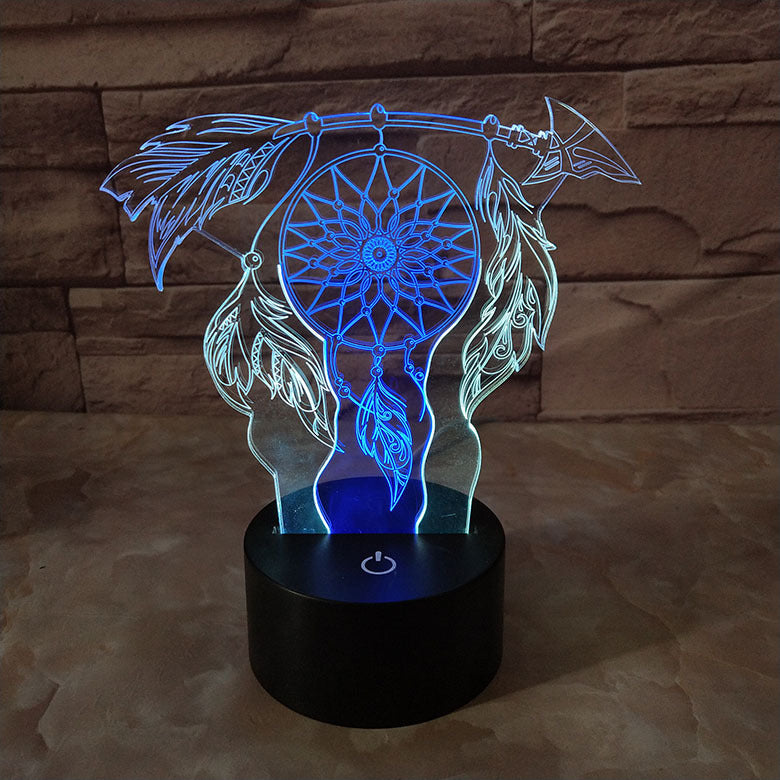 Dream 3D visual night light