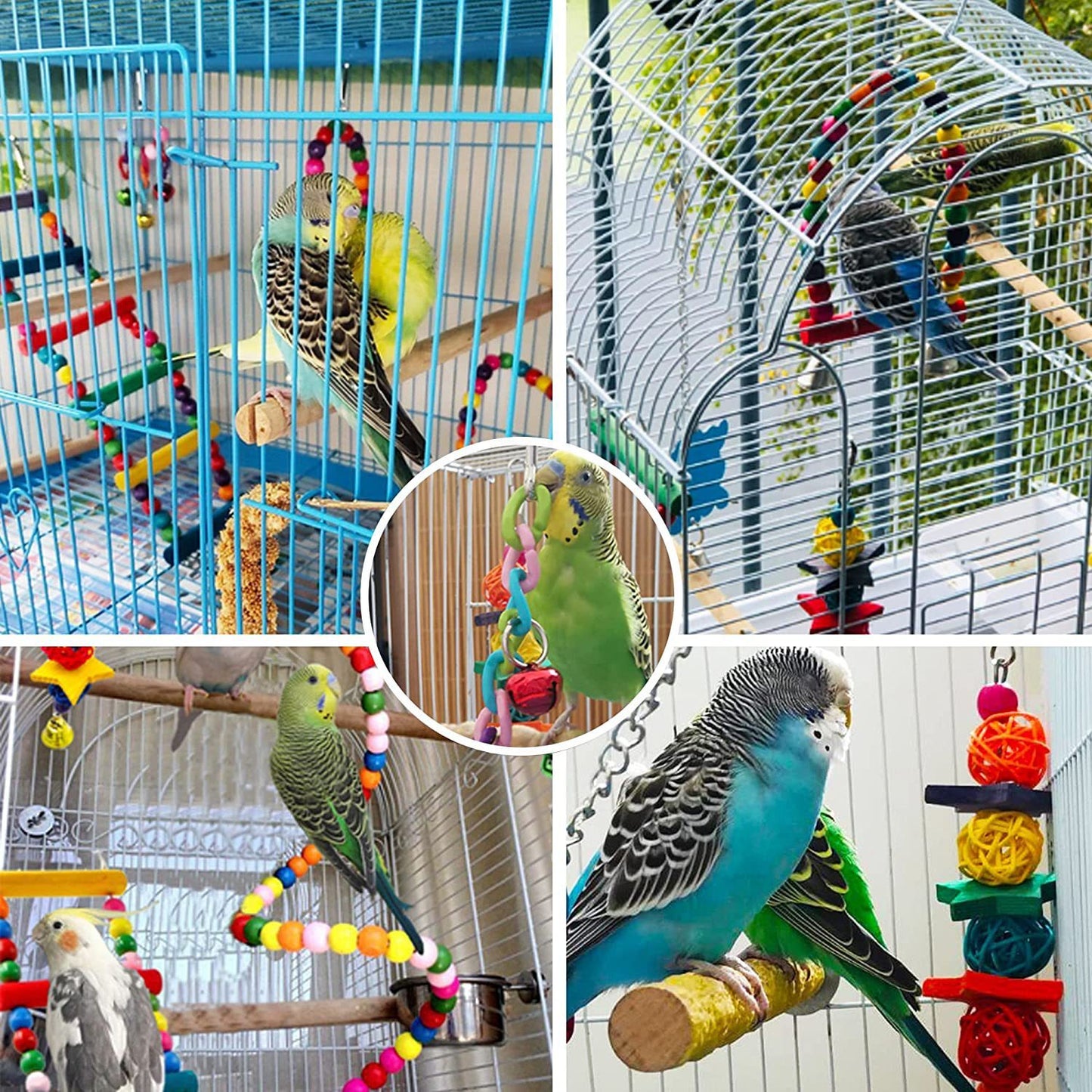 7PCs Parrot Toys