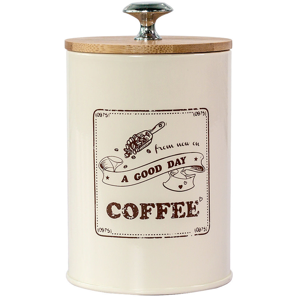 Coffee, Tea, Sugar, Storage Jar