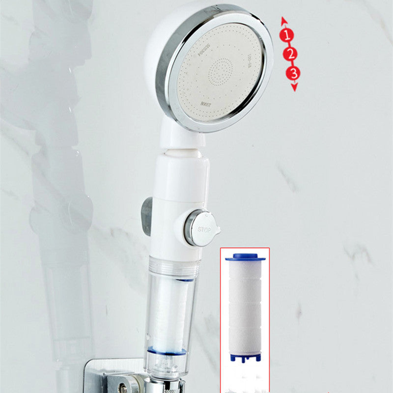 Hand-held filter shower head