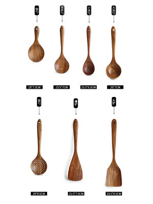 Wood Kitchen Tool Set