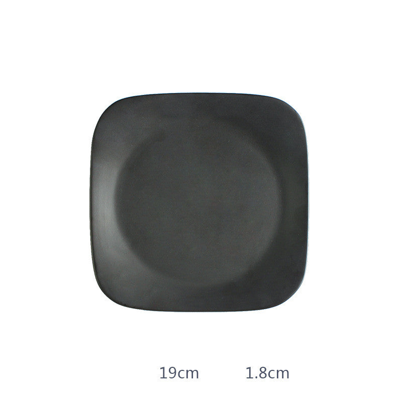 Ceramic Matte Square Steak Plate