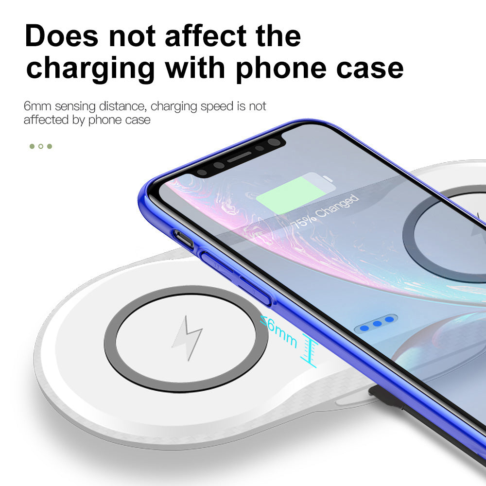 Wireless Charger Dual Mobile Phone Charger