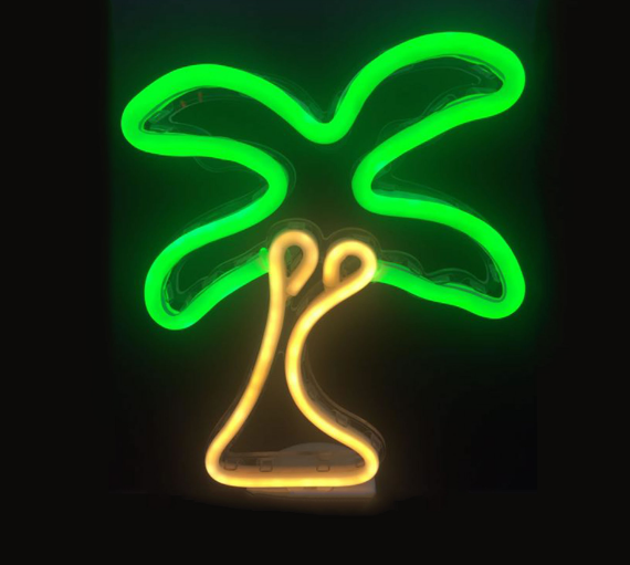 Led neon lights hanging wall decorative lights opening neon lights