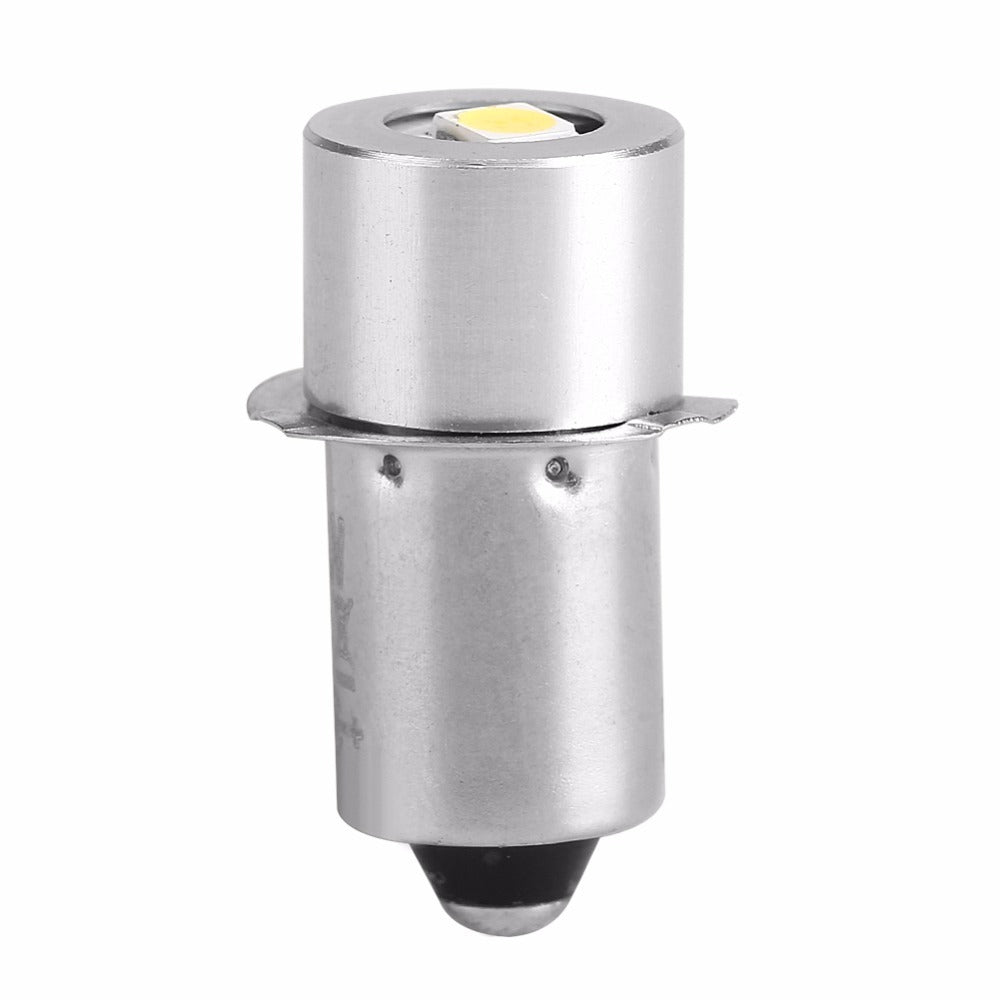 Flashlight LED bulb mount