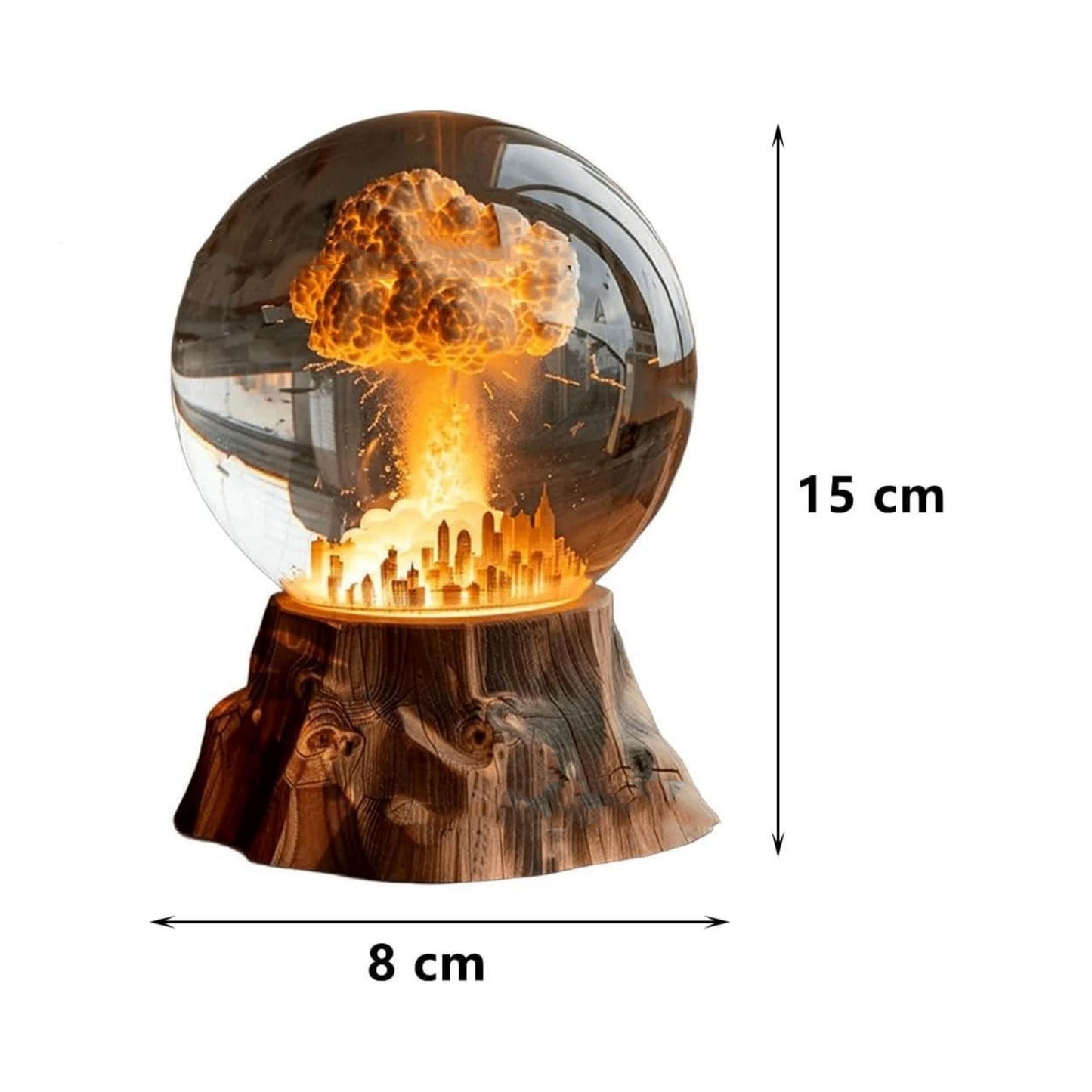 Atomic Bomb Explosion Night Lamp