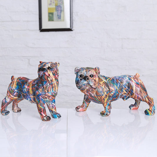 Resin abstract animal crafts