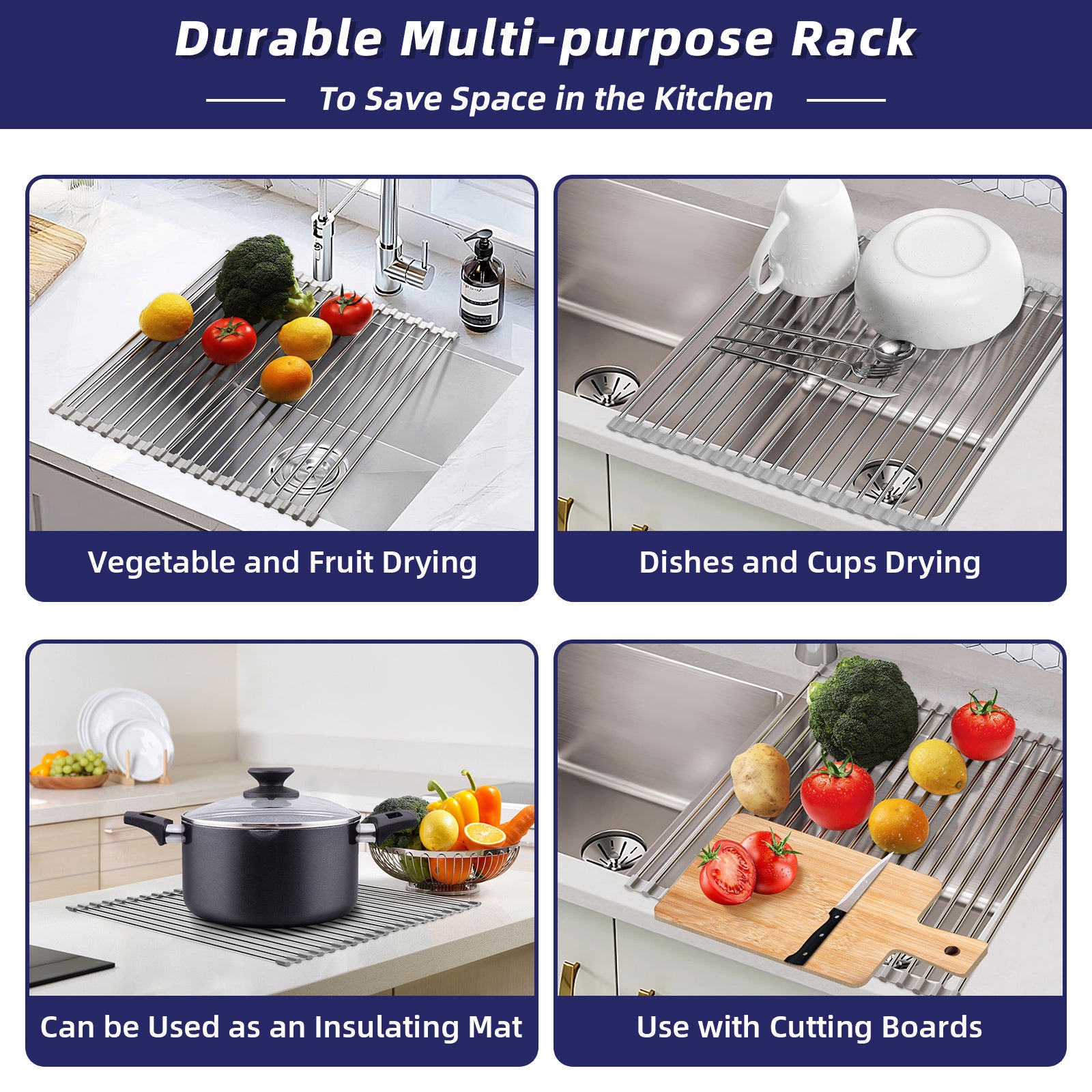 Dish Racks & Drain Boards