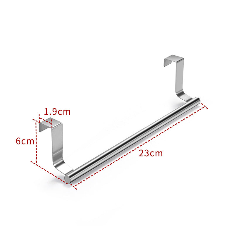 Stainless steel towel rack