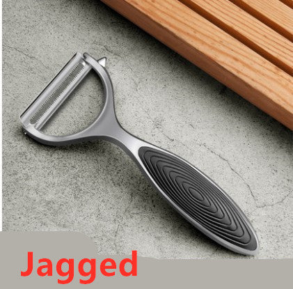 Stainless steel peeler and scraper