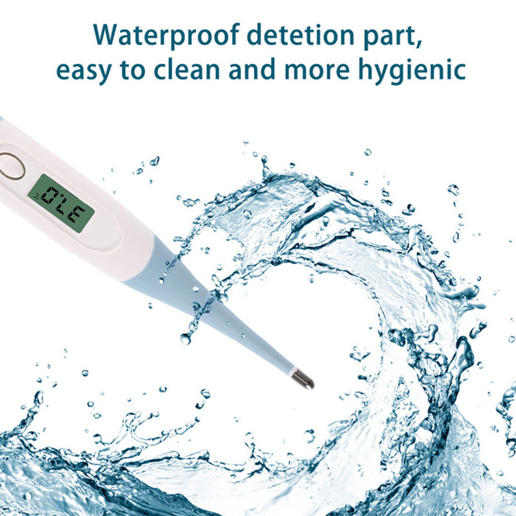 Soft-head electronic thermometer