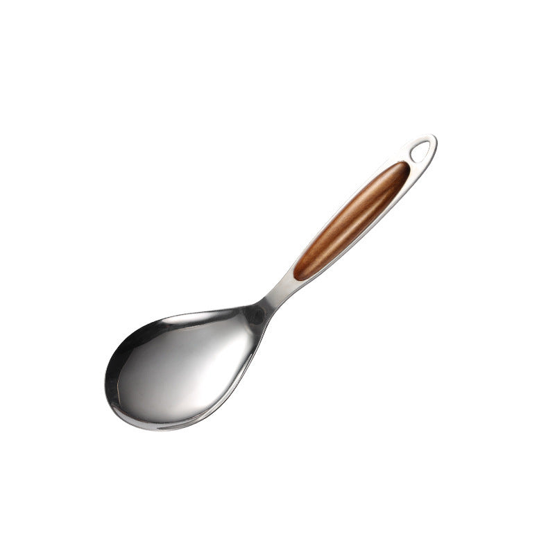 Stainless Steel Spatula with Wooden handle