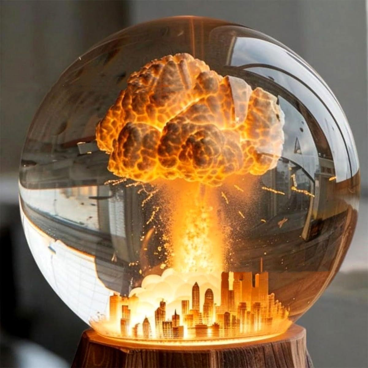 Atomic Bomb Explosion Night Lamp