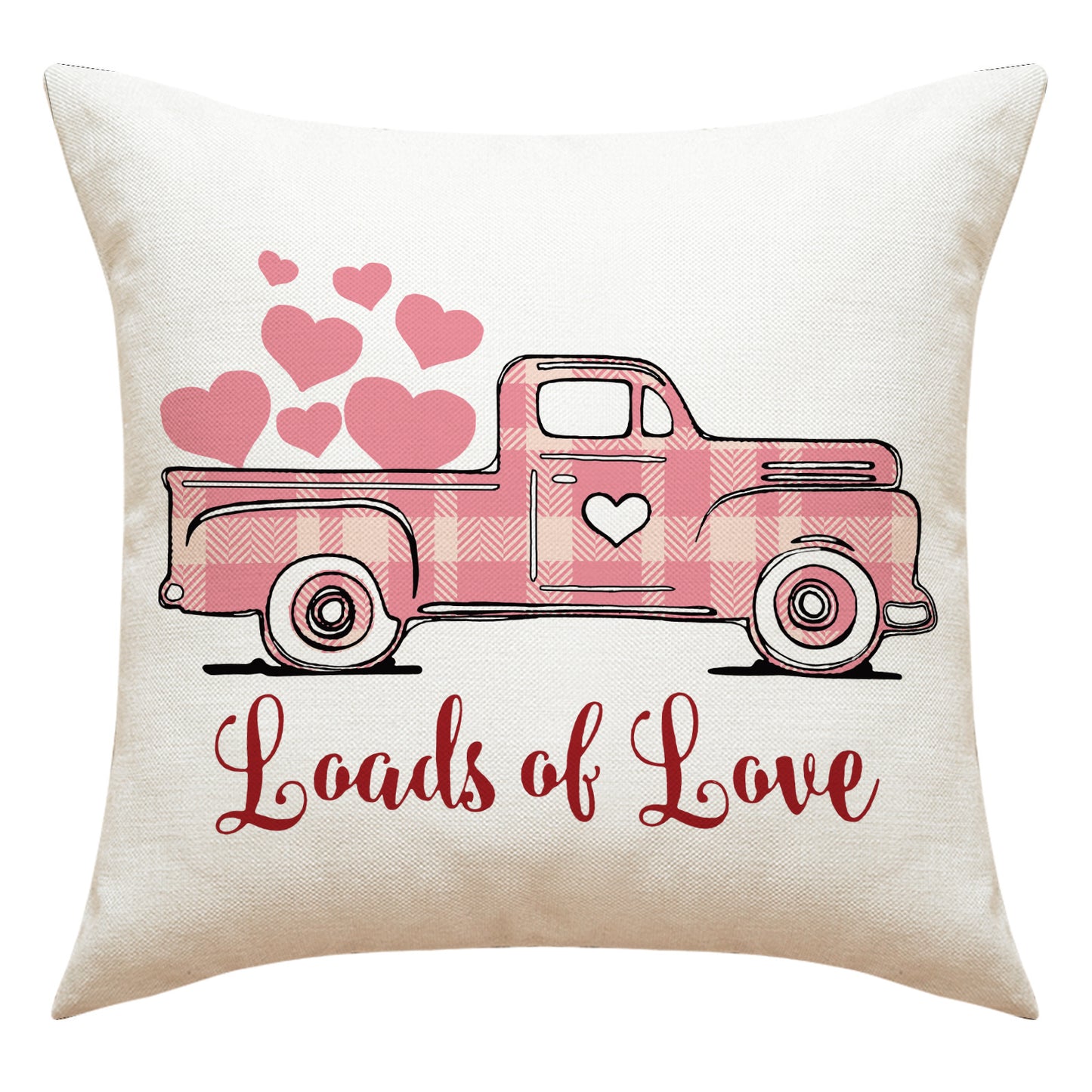 Love Heart Pillow Cover