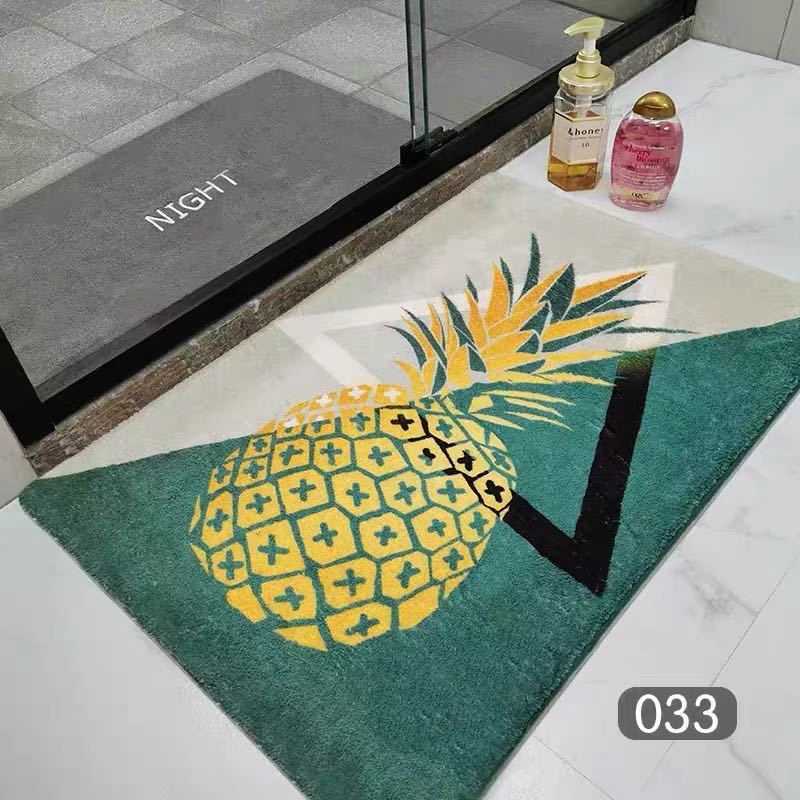 Bedroom Toilet Bathroom Entrance Absorbent Bathroom Non-slip Mat Door Stepping Mat Carpet