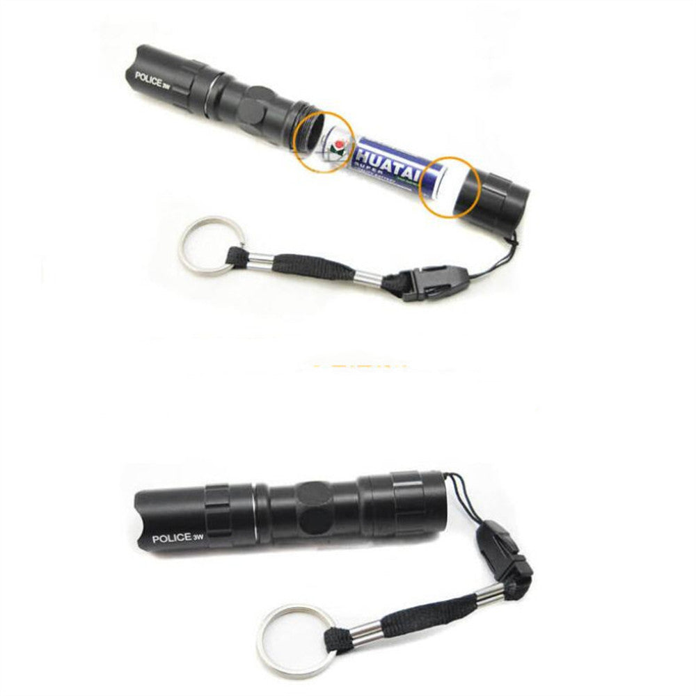 Mini aluminum alloy led light flashlight