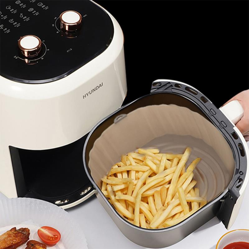 Air Fryer Oven Baking Pan Fried Chicken Basket Rubber Pad