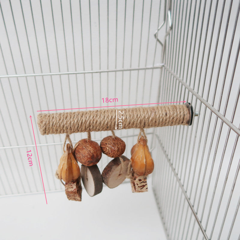 Stand Rod Bird Toy