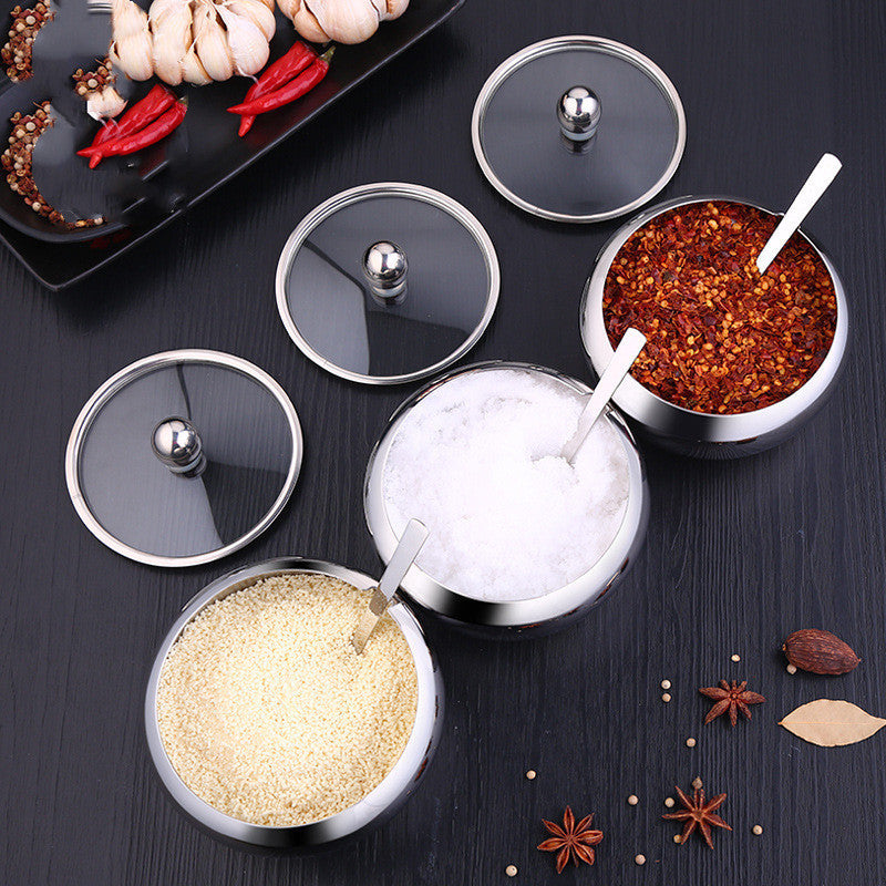 Kitchen Stainless Steel Seasoning Pot Kitchen Utensils