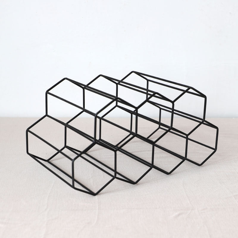 Iron Wire Wine Storage Rack