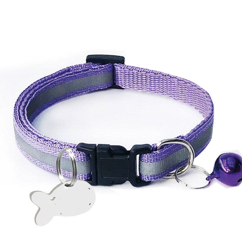 Nylon Reflective Collar Dog Cat