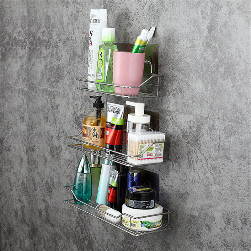 Bathroom stainless steel shelf