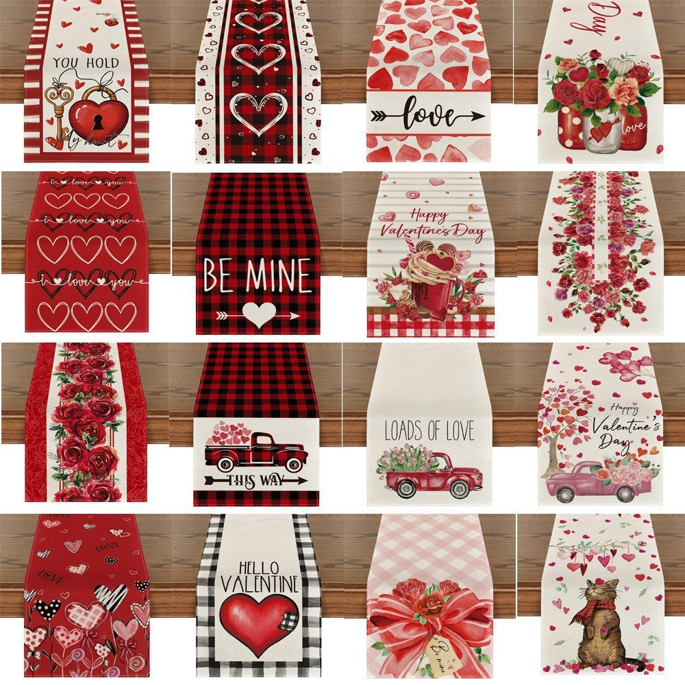 Valentine's Day Table Runner