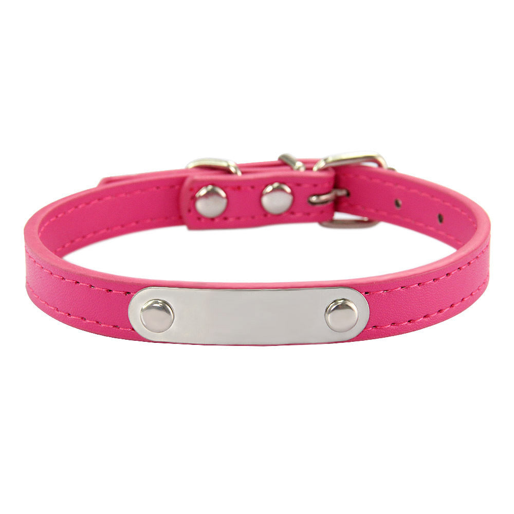 Simple Dog Collar Lettering To Prevent Loss