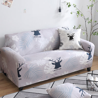 Printed Cushion Sofa Cover