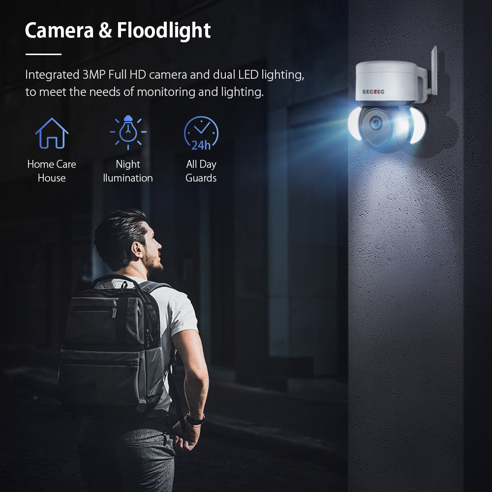 4G Outdoor Surveillance Camera Lighting